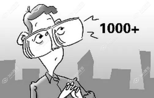 先天性近视1000多度可以治吗360视界