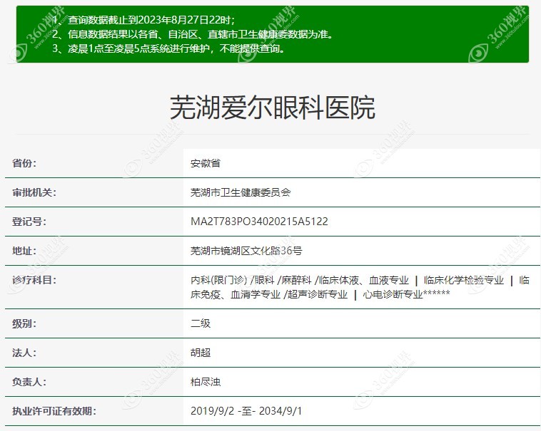 芜湖爱尔眼科医院