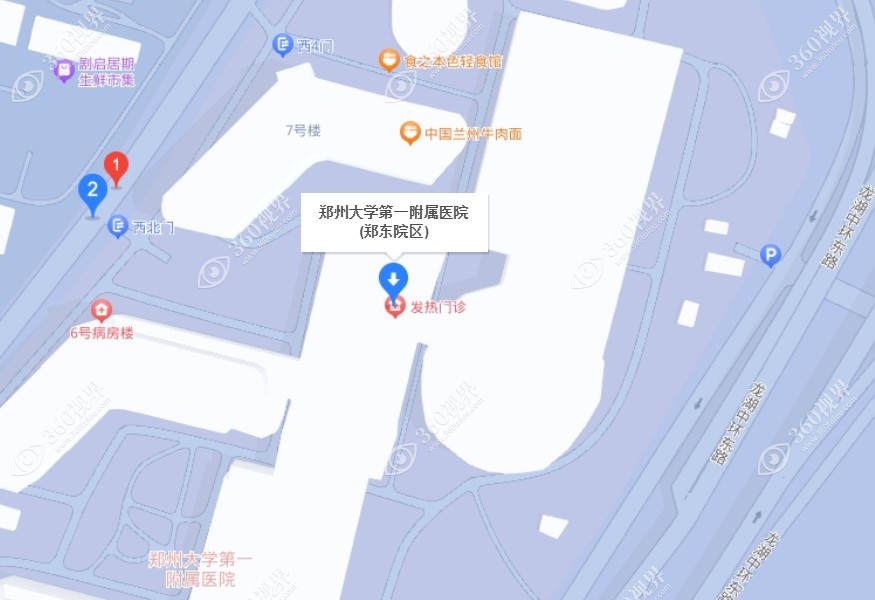 郑州大学第一附属医院眼科地址