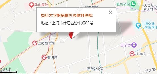 上海市五官科眼科医院地址360tulou.com