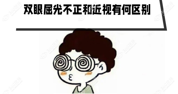双眼屈光不正和近视有何区别