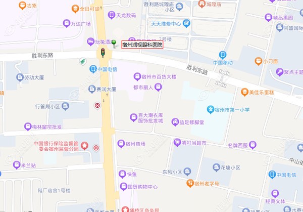 宿州润视眼科医院地址360tulou.com