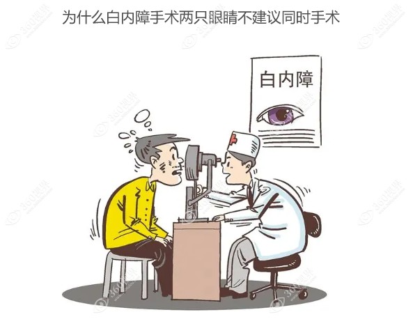 为什么白内障手术两只眼睛不建议同时手术