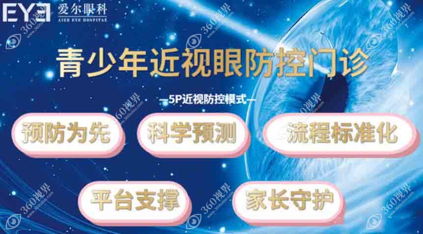 爱尔眼科近视眼防控门诊