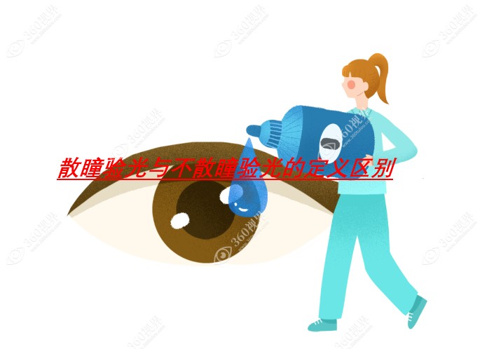 散瞳验光与不散瞳验光的度数区别www.360tulou.com