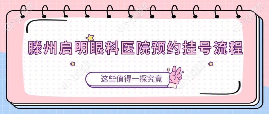 滕州启明眼科医院预约挂号流程