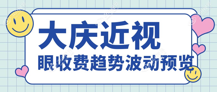 大庆近视眼收费趋势波动预览