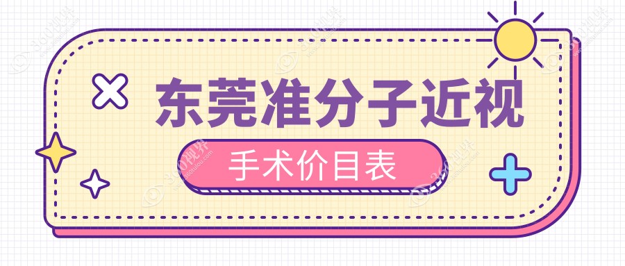 东莞准分子近视手术费用高昂吗多少钱?高度近视适合哪种近视手术？