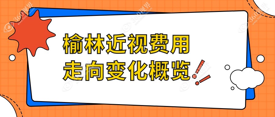 榆林近视费用走向变化概览