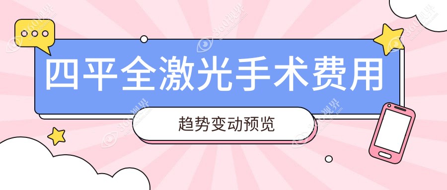 四平全激光手术费用趋势变动预览