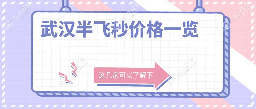 武汉市半飞秒收费2025年新详尽公布-自在视眼科/佰视佳半飞秒收费表(价格)