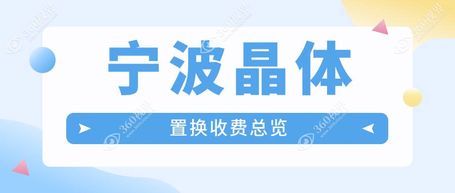 宁波晶体置换排名榜及收费介绍!好还便宜的医院是那家呢？