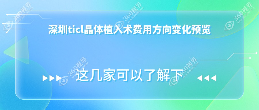深圳ticl晶体植入术费用方向变化预览