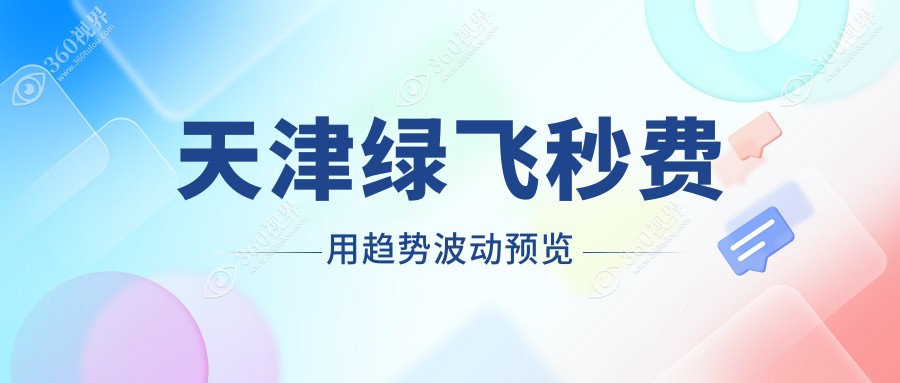 天津绿飞秒费用趋势波动预览
