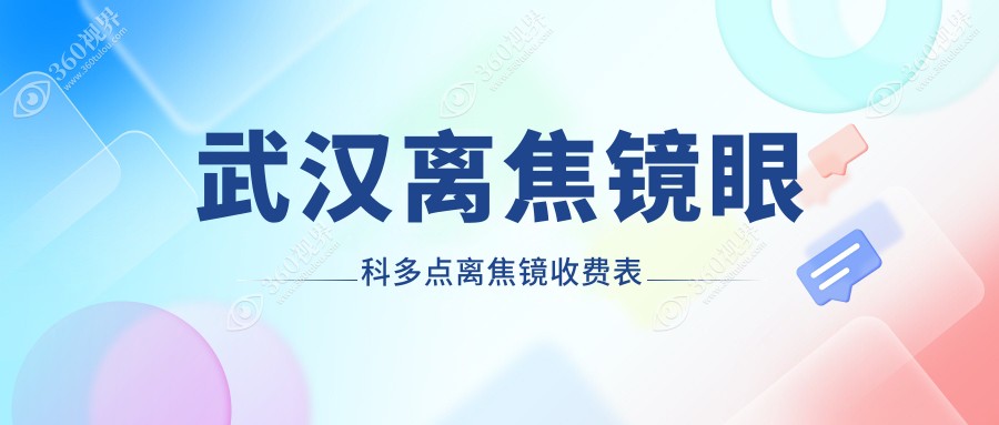 武汉离焦镜眼科多点离焦镜收费表