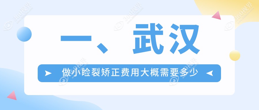 武汉小睑裂矫正费用揭秘：含眼球突出矫正8000元，儿童弱视5千起 ，斜视3千元可询