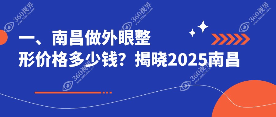 南昌外眼整形价格表全面解析 用户必看！附医院地址及费用详情
