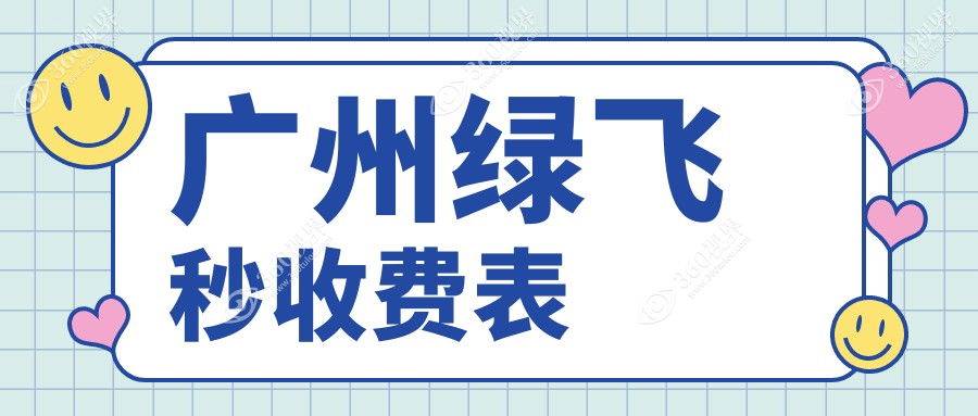 广州绿飞秒近视手术价格详情公布 绿飞秒仅需16800元起探索清晰视界