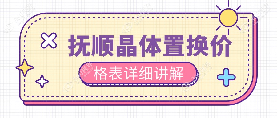 抚顺全光塑与半飞秒手术对比，揭秘晶体置换收费标准及选择指南