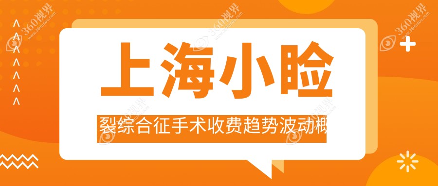 上海小睑裂综合征手术收费趋势波动概览