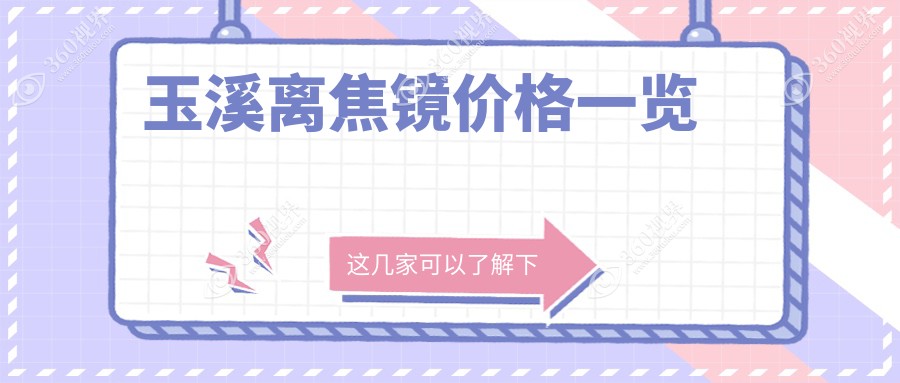 玉溪离焦镜收费标准详解：探索多点离焦镜与德国蔡司成长乐价格优势