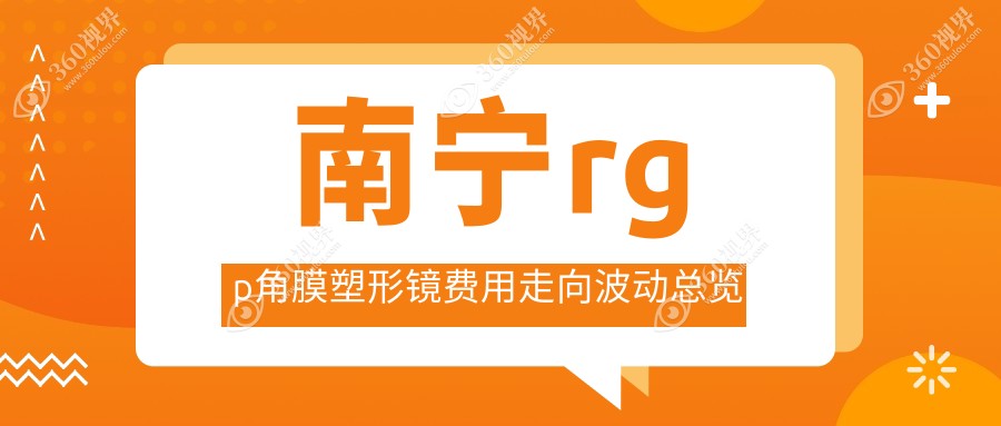 南宁rgp角膜塑形镜费用走向波动总览