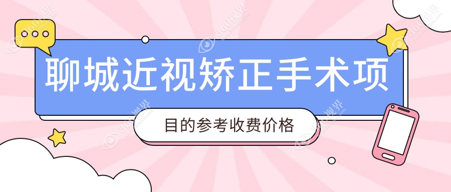 聊城近视矫正手术价格详览：全光塑特惠15800元，近视眼矫正仅需9800元起