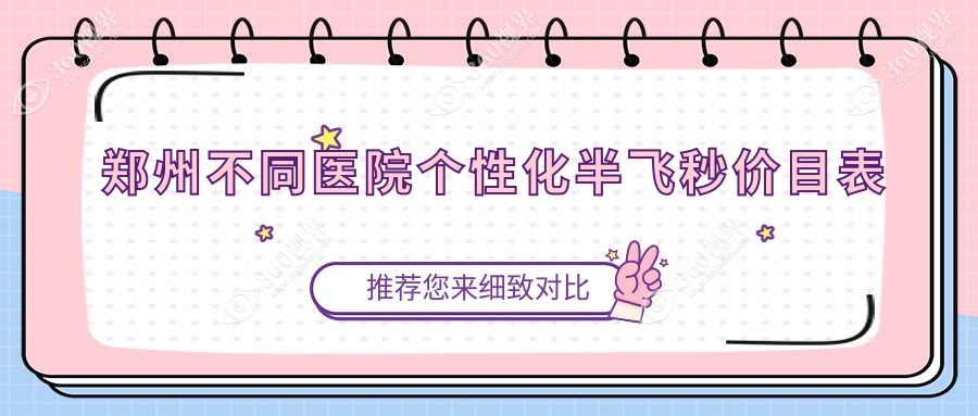 郑州不同医院个性化半飞秒价目表