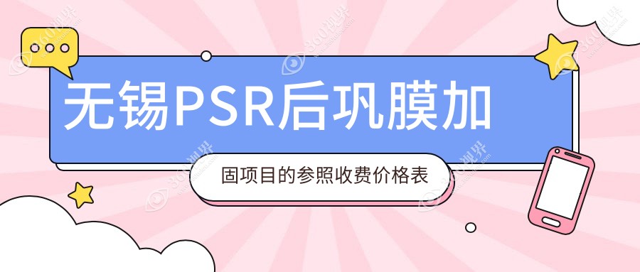 江苏无锡PSR后巩膜加固价格一览，明昕眼科门诊部与华厦眼科对比参考