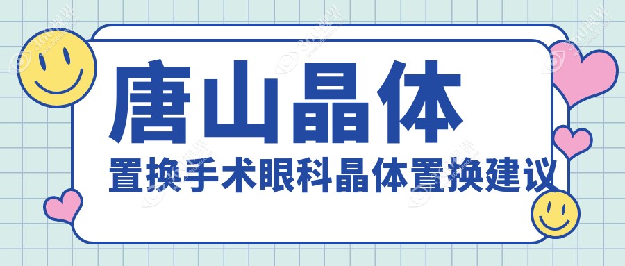 唐山晶体置换手术眼科晶体置换建议
