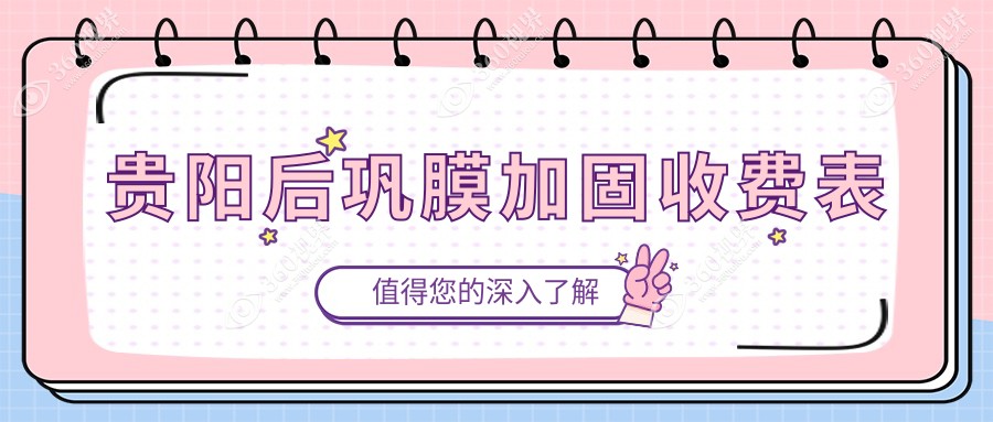 贵阳后巩膜加固手术费用详解，了解多点离焦镜辅助治疗方案及价格
