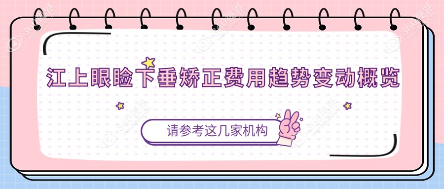 江上眼睑下垂矫正费用趋势变动概览