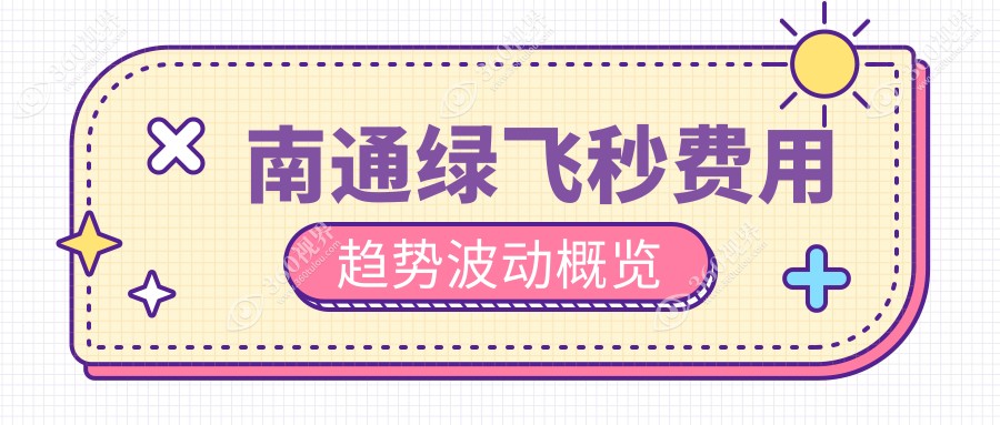 南通绿飞秒费用趋势波动概览