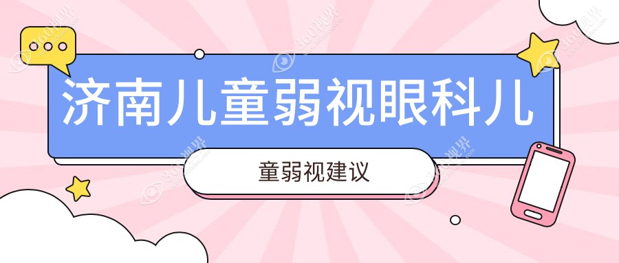 济南儿童弱视眼科儿童弱视建议