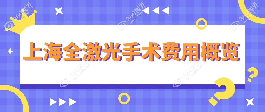 上海全激光近视矫正手术费用详解，专业眼科机构报价仅需14800元起