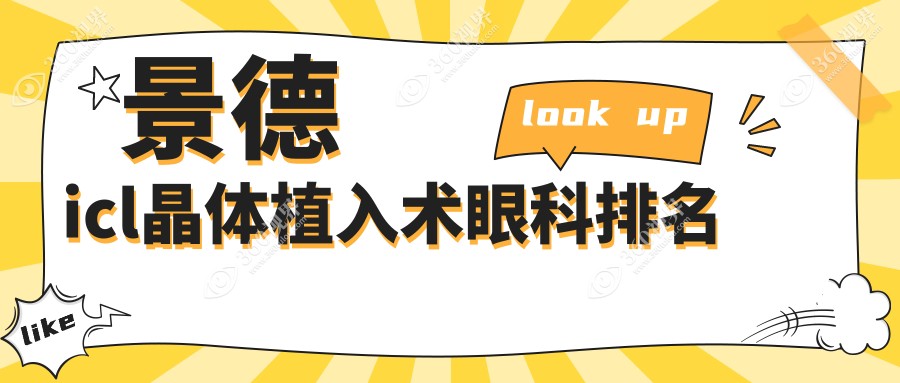 景德镇ICL晶体植入术哪家强？江西景德镇爱尔眼科医院排名领先揭晓优选方案