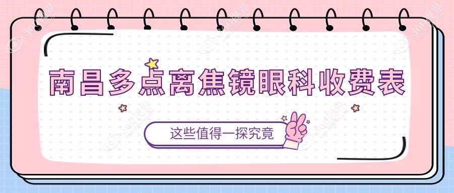 南昌多点离焦镜眼科收费表