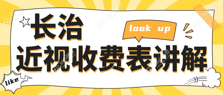 长治近视矫正手术全解析：价格表大公开，精选医院地址一键导航