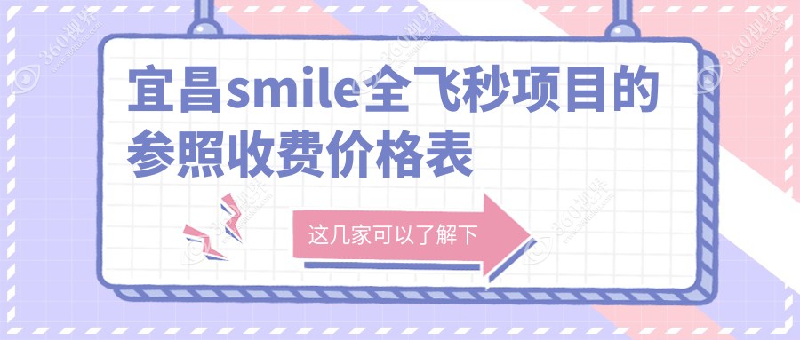 宜昌SMILE全飞秒近视矫正，权威眼科医院推荐，透明收费标准10800元起揭秘！