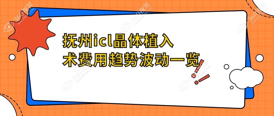 抚州icl晶体植入术费用趋势波动一览