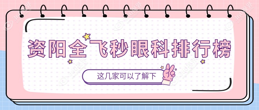资阳全飞秒眼科手术哪家强？权威排名及价格表全解密