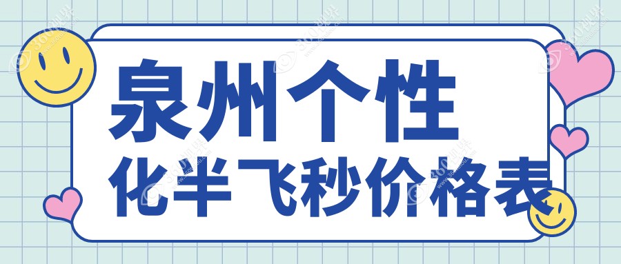 泉州个性化半飞秒手术价格大揭秘，多家医院地址一手掌握，近视朋友必看！