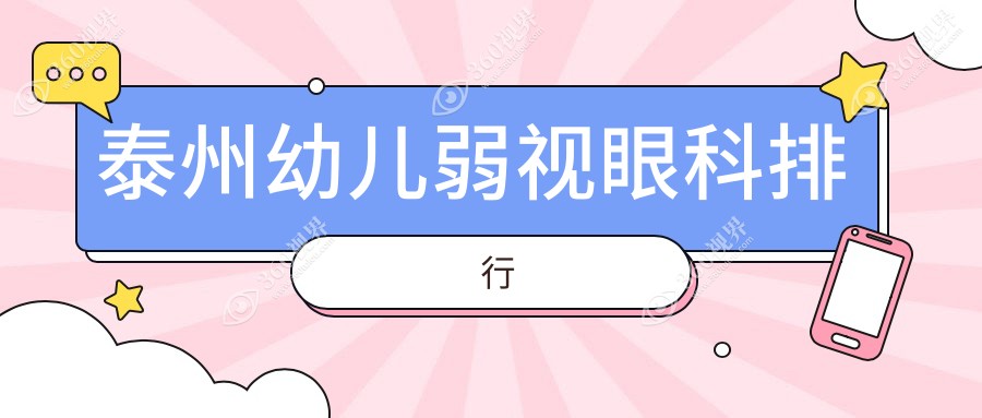 江苏泰州幼儿弱视治疗优选张勤眼科：专业医生团队护航孩子视力健康