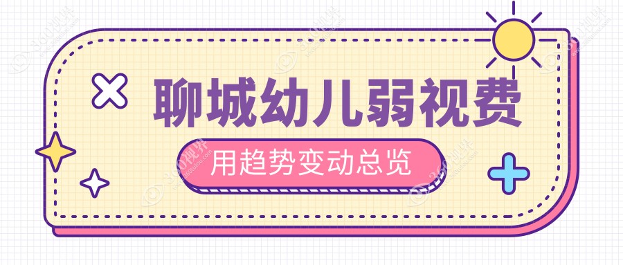 聊城幼儿弱视费用趋势变动总览