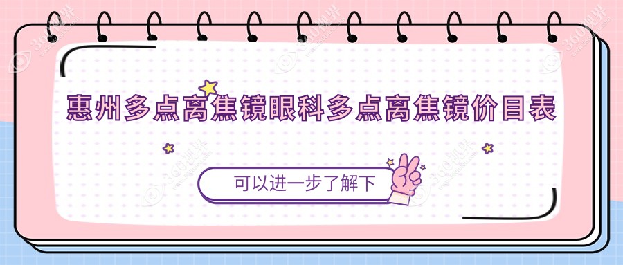 惠州多点离焦镜眼科多点离焦镜价目表