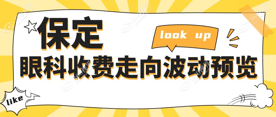 保定眼科收费走向波动预览