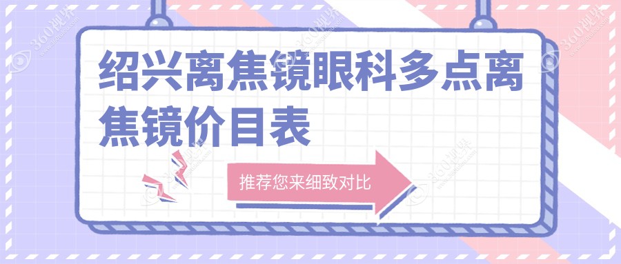 绍兴离焦镜眼科多点离焦镜价目表